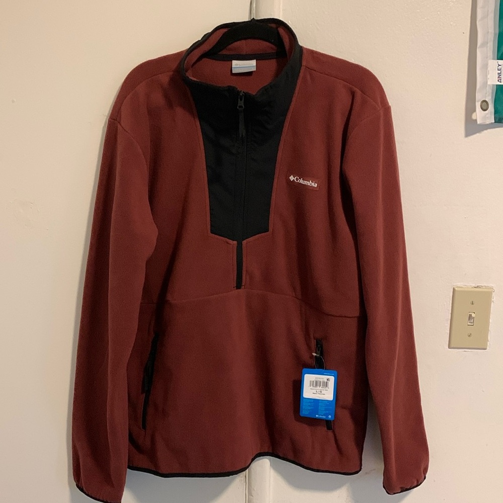 ⚡️Men’s columbia sequoia grove half zip fleece!